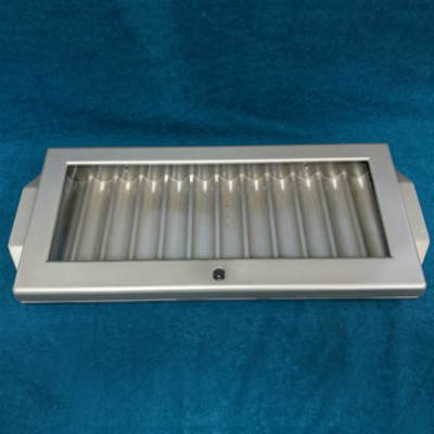 15 Tube Aluminum Chip Tray With Cover