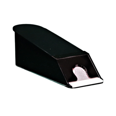4 Deck  Solid Black Shoe with Lid