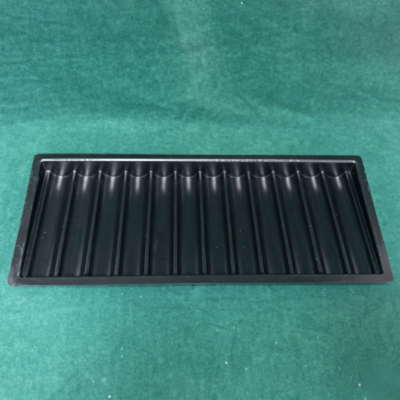 12 Tube Black ASB Plastic