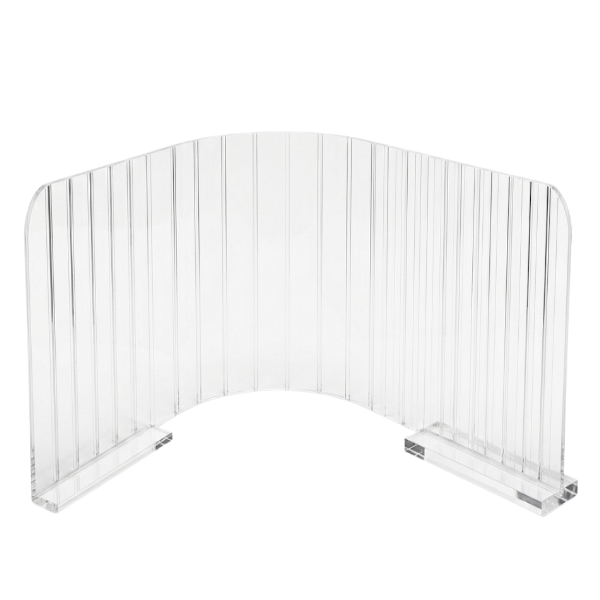 Acrylic Roulette Crowd Control Shield, Standard Right or Left Handed