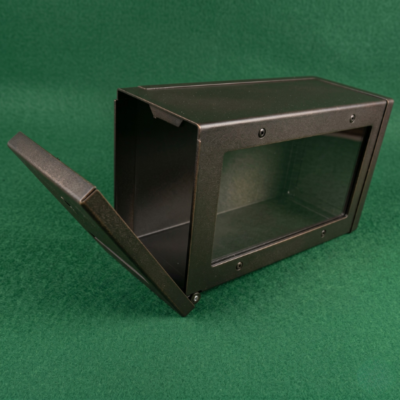 Black Metal 1 Window With J-Hook