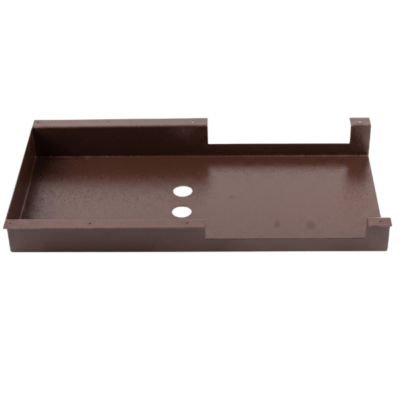 Brown Metal Tray Cover Shelf for 12 Tube Tray Cover