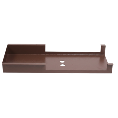 Brown Metal Tray Cover Shelf for 15 Tube Tray Cover