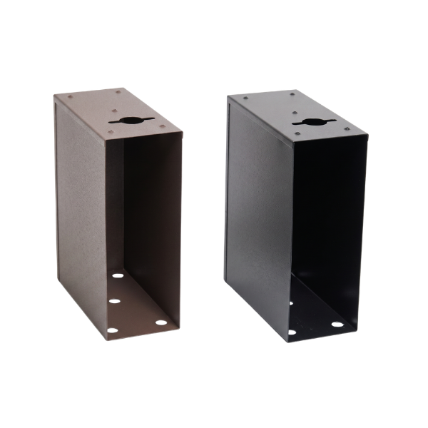 BrownBlack Oversized Slim Line Drop Box Shield