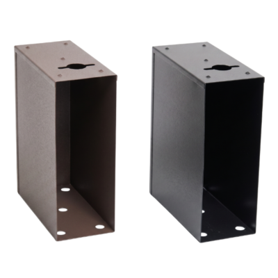 Brown/Black Oversized Slim Line Drop Box Shield