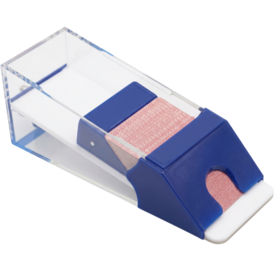 6 Deck Clear with Blue Trim Shoe