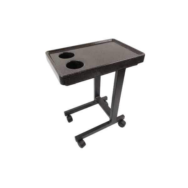 One Piece Cultured Marble Drink Cart with Drink Cup