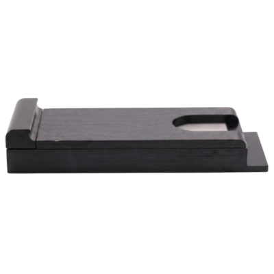 Poker Slide Black and Silver Aluminum