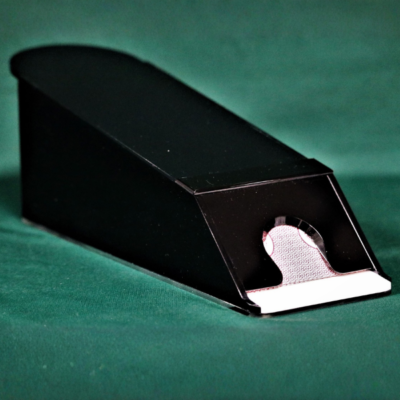 6 Deck  Solid Black Shoe with Lid