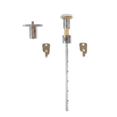 Push Lock for Craps Bank Cover & Key for Push Lock - Quick Release Lock for Roulette Bank Cover & Key for Quick-Release Lock