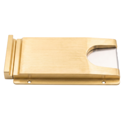 Slim Style Poker Drop-Slide Gold and Silver Polished Aluminum