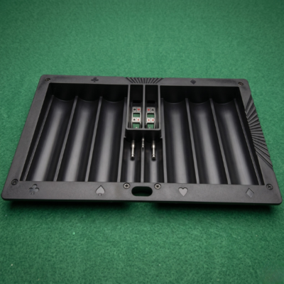 Tray 6 Poker Chip Black Color